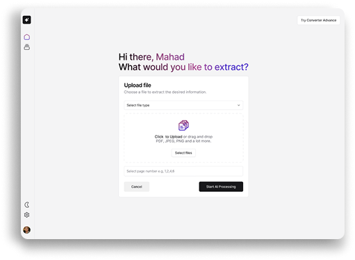 AI Converter: Scalable Architecture