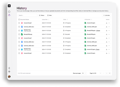 AI Converter: Intuitive User Interface