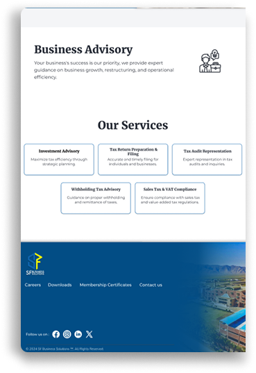 SF Business Solutions results